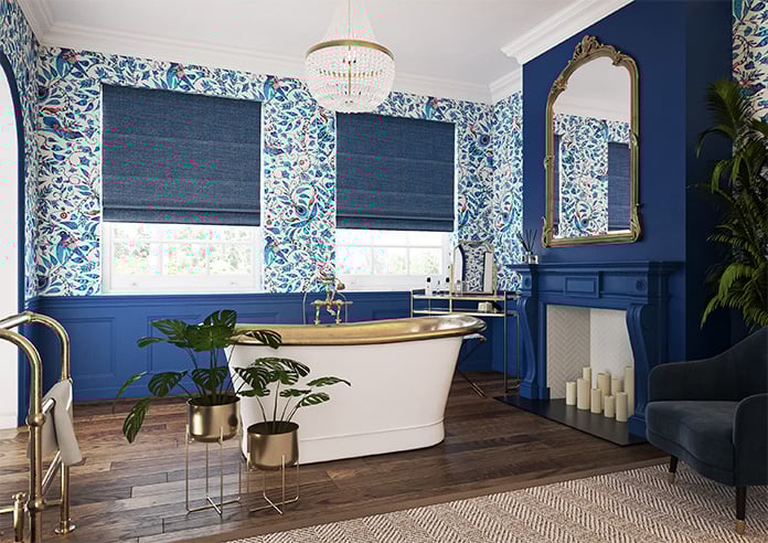 Jakarta, Seabed - Motorised Roman Blind - Image 6